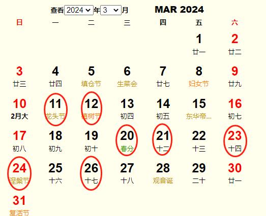 2024年3月搬家黄道吉日是什么 适合2024年3月搬家的好日子