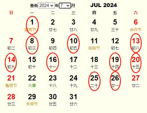 2024年7月开业黄道吉日有哪些 适合2024年7月开业的好日子有什么
